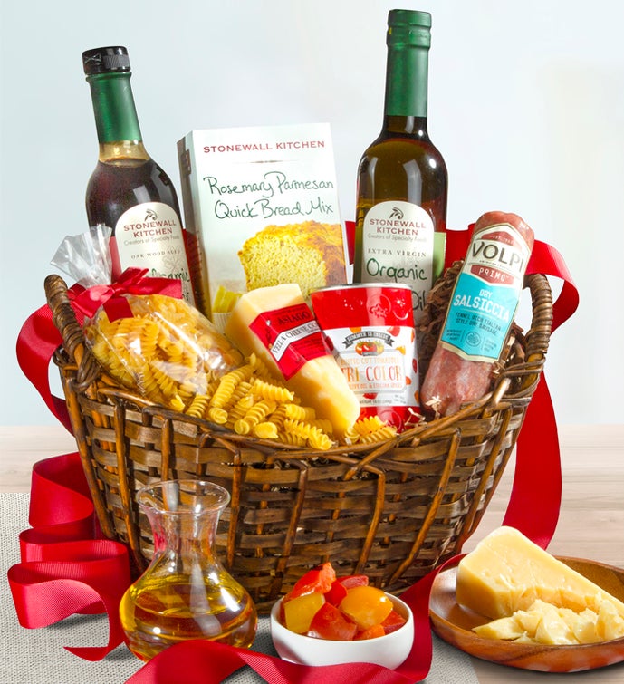 Italian Dinner Party Gift Basket